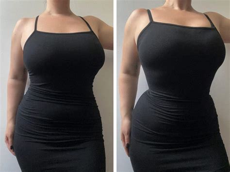 skims shapewear before and after.